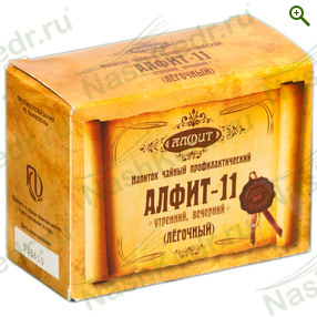 Фитосбор Алфит-11 Лёгочный - Чай из трав - купить по цене производителя, магазин Наш Кедр
