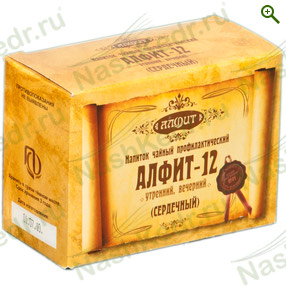 Фитосбор Алфит-12 Сердечный - Чай из трав - купить по цене производителя, магазин Наш Кедр