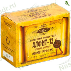 Фитосбор Алфит-13 Климактерический - Чай из трав - купить по цене производителя, магазин Наш Кедр