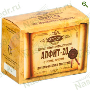 Фитосбор «Алфит 20» Для профилактики простатита - Чай из трав - купить по цене производителя, магазин Наш Кедр
