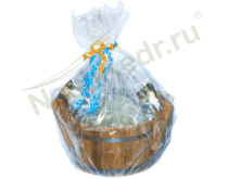 Подробнее о товаре Подарочный набор банный из дуба «Здоровые традиции»...