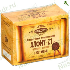 Фитосбор «Алфит-21» Седативный - Чай из трав - купить по цене производителя, магазин Наш Кедр