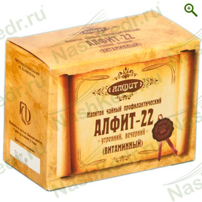 Фитосбор Алфит-22 Витаминный - Чай из трав - купить по цене производителя, магазин Наш Кедр