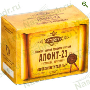Фитосбор «Алфит-23» Кровоочистительный - Чай из трав - купить по цене производителя, магазин Наш Кедр