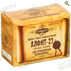 Фитосбор «Алфит-27» Атеросклерозный - Чай из трав - купить по цене производителя, магазин Наш Кедр