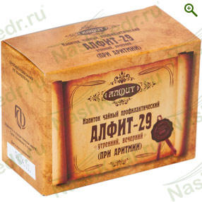 Фитосбор «Алфит-29» При аритмии - Чай из трав - купить по цене производителя, магазин Наш Кедр