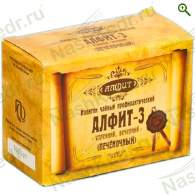 Фитосбор Алфит-3 Печеночный - Чай из трав - купить по цене производителя, магазин Наш Кедр