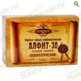 Фитосбор «Алфит-30» Панкреатический - Чай из трав - купить по цене производителя, магазин Наш Кедр