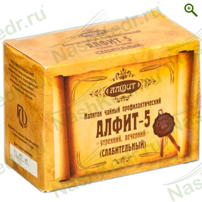 Фитосбор «Алфит-5» Слабительный - Чай из трав - купить по цене производителя, магазин Наш Кедр