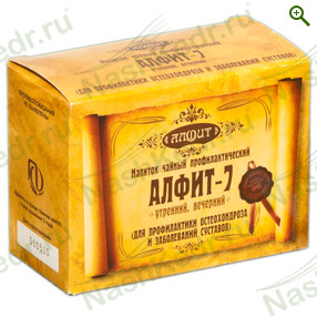 Фитосбор «Алфит-7» Остеохондрозный - Чай из трав - купить по цене производителя, магазин Наш Кедр