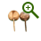 Трехмерный вид - 3D фотография 1: Черпак-половник кокосовый с ручкой из пальмы