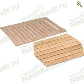 Деревянные коврики из кедра для бани и сауны - Банная утварь из кедра - купить по цене производителя, магазин Наш Кедр