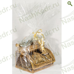 Подарочный набор «Хлебный дом» - Подарки из деревянной посуды - купить по цене производителя, магазин Наш Кедр