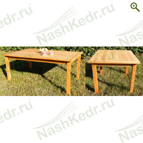 Столы из лиственницы, «Праздничный» и «Летний» - Мебель из лиственницы - купить по цене производителя, магазин Наш Кедр