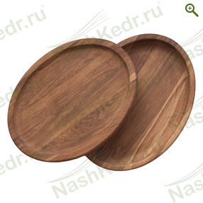 Тарелки дубовые эллипсные - Посуда из дуба - купить по цене производителя, магазин Наш Кедр
